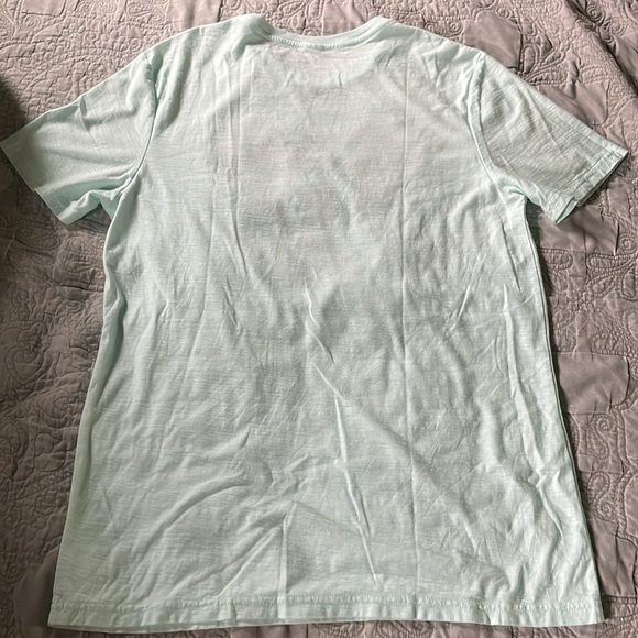 Pale Blue Sparkly Mickey Mouse Disney Shirt - Picture 8 of 10